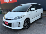 【中古車情報】トヨタ エスティマハイブリッド 2.4 アエラス プレミアムエディション 4WD フリップダウンBluetooth検2年 の中古車詳細（走行距離：11.2万km、カラー：パールホワイト、販売地域：千葉県千葉市花見川区横戸町）
