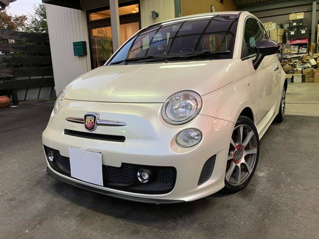 アバルト5001.45速マニュアル 純正16インチアルミ