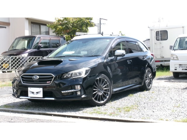 レヴォーグ2.0 STI スポーツ アイサイト 4WD革シートSTIマフラー 社外フルセグナビ