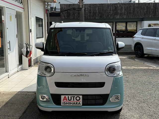 ムーヴキャンバス ストライプス G 自社ワンオーナー 社外ナビ バックカメラ