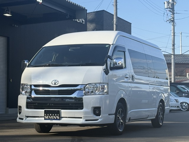 ハイエース2.7 グランドキャビン ファインテックツアラー 4WD10人乗り/エンジンスターター/4WD