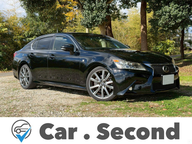 GS250 Fスポーツ純正ナビ 黒革シート ローダウン ETC