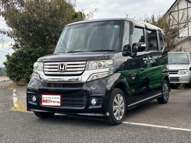 N-BOXカスタムG☆ナビTV☆Pスタート☆キーレス☆