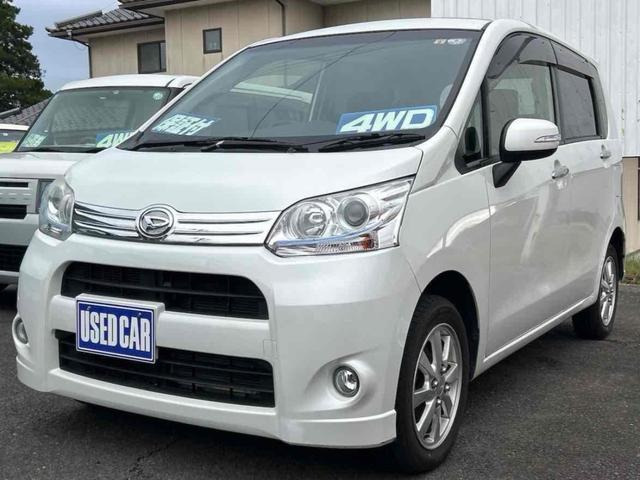 ムーヴカスタムX 4WDバックカメラ ナビ HID