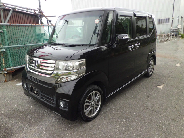 N-BOXカスタム G Lパッケージ 禁煙車純正エアロナビBカメラスマートキー
