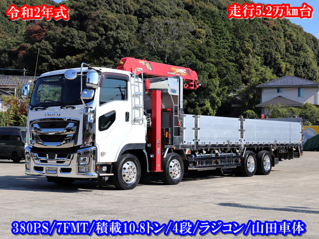 ギガ  25t セルフ 4段クレーン付 ラジコン