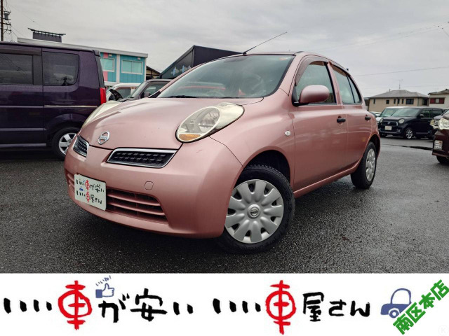 マーチ1.2 12S禁煙☆キーレス☆5速MT☆バイザー☆