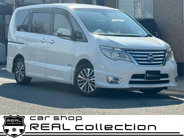 セレナ2.0 ハイウェイスター Vセレクション+Safety S-HYBRID両側パワースライドドア!クルコン付!