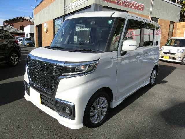 スペーシアカスタム ハイブリッド(HYBRID)  GS ナビ・Rカメラ、左パワースライド、ETC