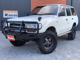 ランドクルーザー80 4.2 GX ディーゼル 4WD 社外ナビ ナルディステアリング