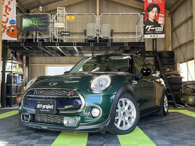 ミニ クーパー S ガラスコーティング施工済み ローダウン