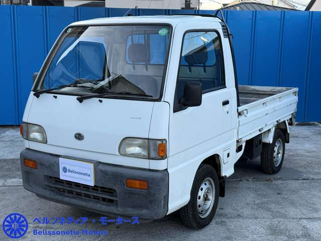 サンバートラック4WD走行距離3.4万Km本体価格15.5万 スバル サンバートラック SDX 4WD 三方開 AC パートタイム4WD 5MT の