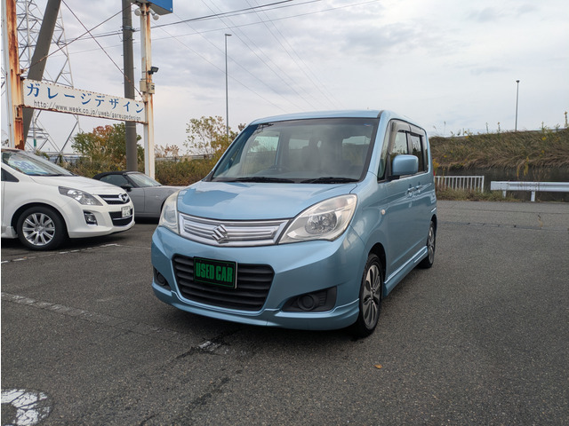 ソリオ 1.2 G リミテッド 4WD 社外SDナビ ワンセグ 禁煙車