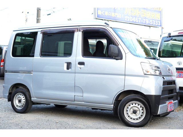 ハイゼットカーゴ デラックス SAIII ハイルーフ 4WD 純LEDキ-レスPW横滑り防止1オ-ナT