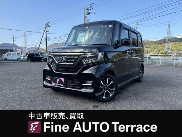 N-BOXカスタムG L ホンダセンシング純正8インチナビ/両側パワスラ/ETC
