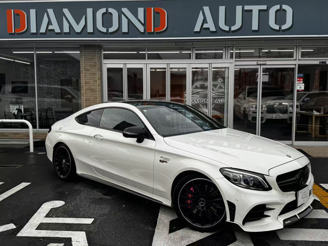 CクラスクーペAMG C43 4マチック 4WD19AW HUD Carplay エアサ
