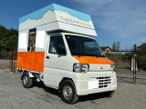 ミニキャブトラック  キッチンカー 4WD シンク 冷蔵庫