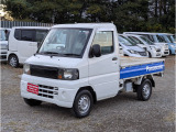 ミニキャブトラック Vタイプ エアコン付 禁煙車 記録簿 エアコン パワーステアリ