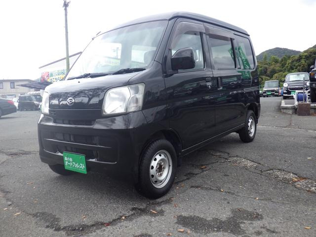 ハイゼットカーゴクルーズ ハイルーフ社外CDデッキ 両側スライドドア