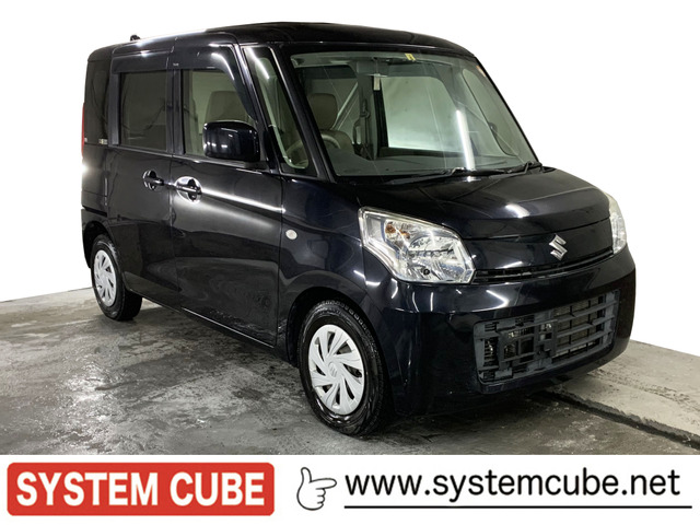 スペーシアG スマートフォン連携ナビゲーション 4WDナビ バックカメラ Bluetooth