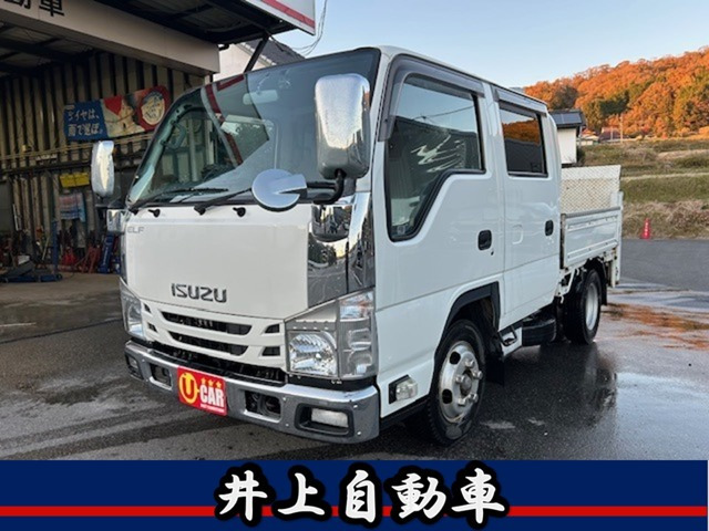 エルフ  ダブルキャブ パワーゲートETC 5MT