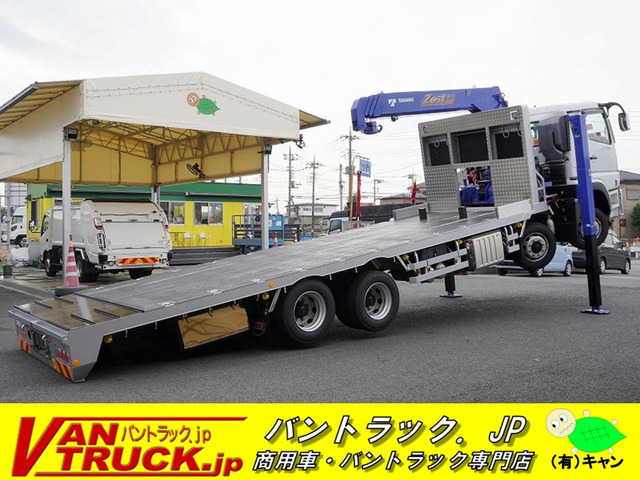 スーパーグレート クレーン 4段 重機運搬 セルフ ウインチ 造りボディ