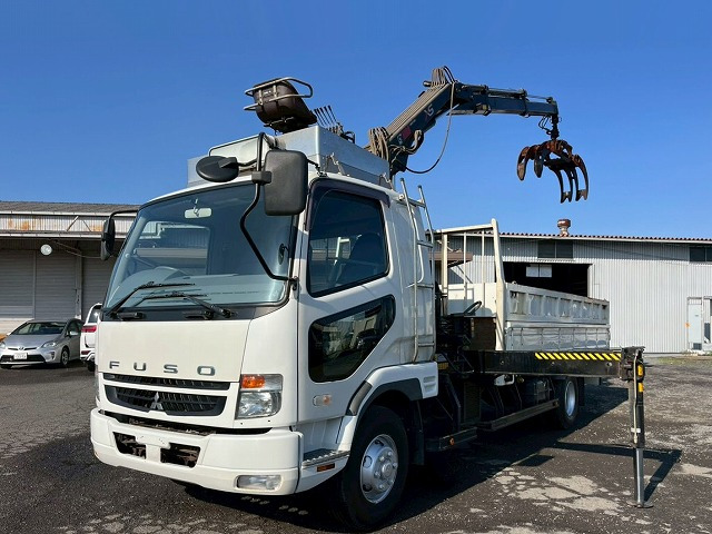 三菱ふそう ファイター クレーン HIAB ヒアブ トップシート 実走行 の