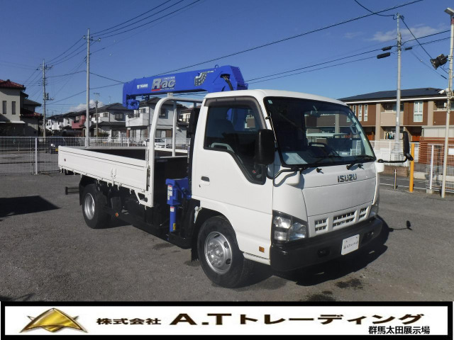 エルフ ワイドロング 4段クレーン フックイン