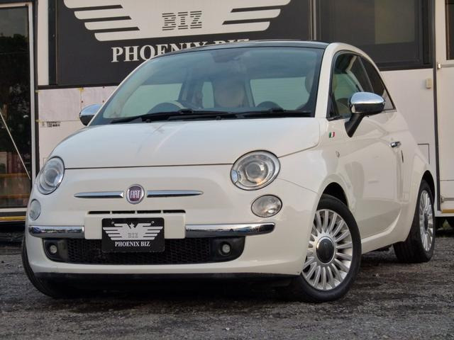 500 ツインエア スポーツ 電動ガラスルーフ ダッシュボード割れなし