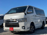 ハイエースバン 3.0 スーパーGL ダークプライム ロング ディーゼル 両側スライドドア...