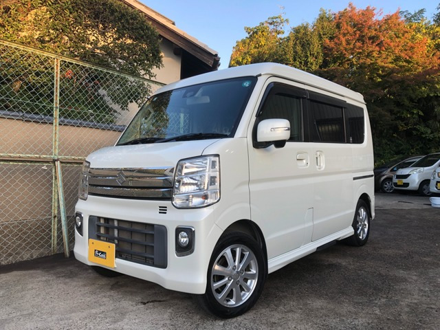 エブリイワゴンPZターボスペシャル ハイルーフ1オーナー・ナビ・フルセグ