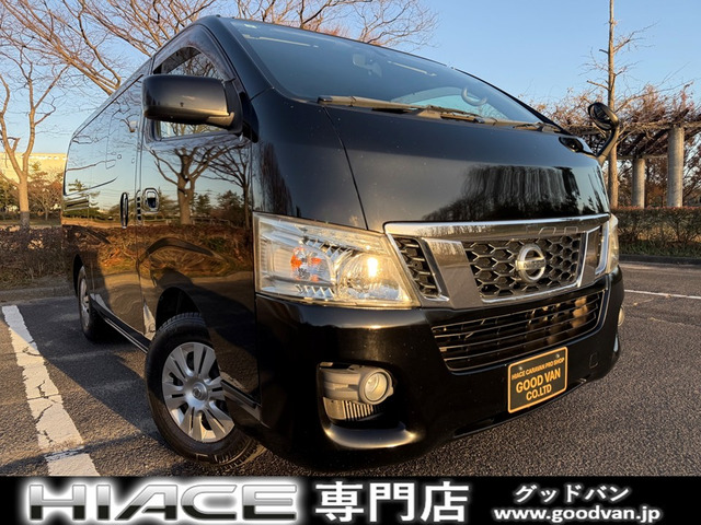 NV350キャラバン2.5 プレミアムGX ロング ディーゼル 4WD5ドア 5人乗 ETC ナビ TV