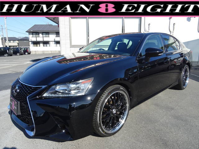 GS250 バージョンLFスポーツ仕様 黒革 パドルシフト