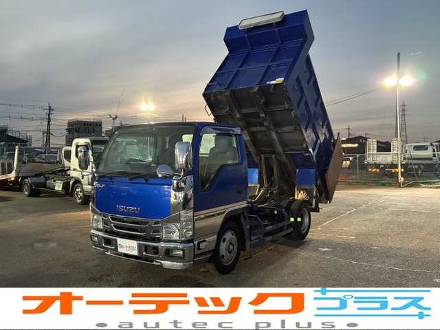 エルフ ダンプ 極東開発製ボデー 深ダンプ リア観音開き