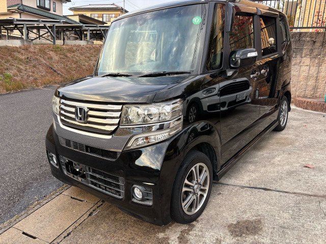 N-BOXカスタムG ターボ SSパッケージターボ パドルシフト クルコン