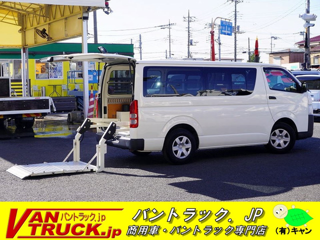 ハイエースバン 2.0 DX ロング パワーゲート 荷台板張り 荷室加工有（CBF-TRH200V）