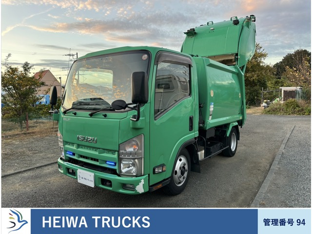 エルフ  2tプレス パッカー車 4.3立米 記録簿付 キーレス スペアキー ETC