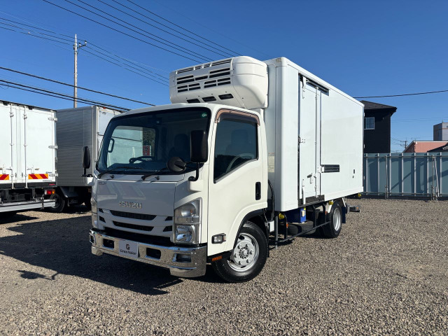 エルフ 3.0 ワイド フルフラットロー ディーゼル 3t ワイドロング 低温 加温 冷凍車