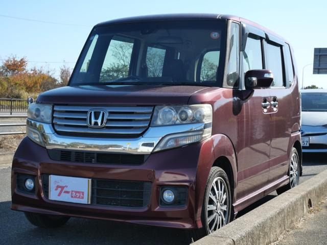 N-BOXカスタム G ターボ Aパッケージ ETC スマートキー プッシュスタート