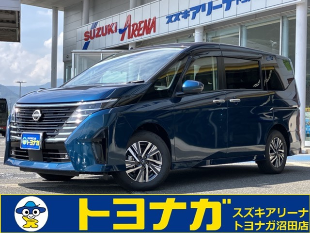 セレナ1.4 e-4ORCE ハイウェイスターV 4WD純正12.3インチナビ フルセグTV 後席モニタ