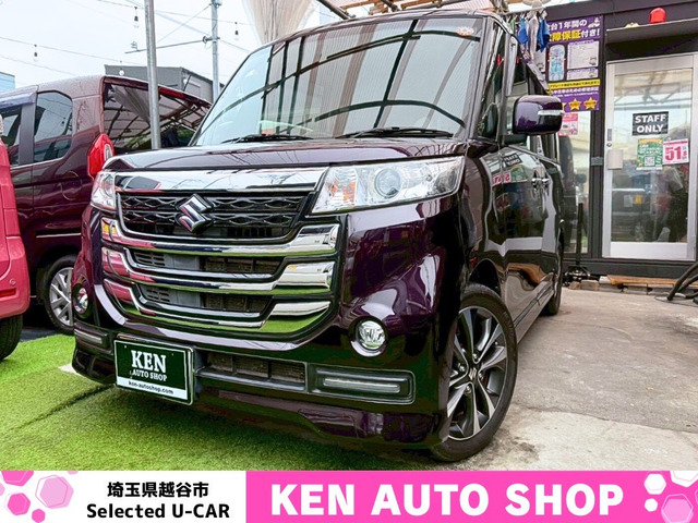 スペーシアカスタム Zターボ 1年保証 動画あり 乗って帰れます