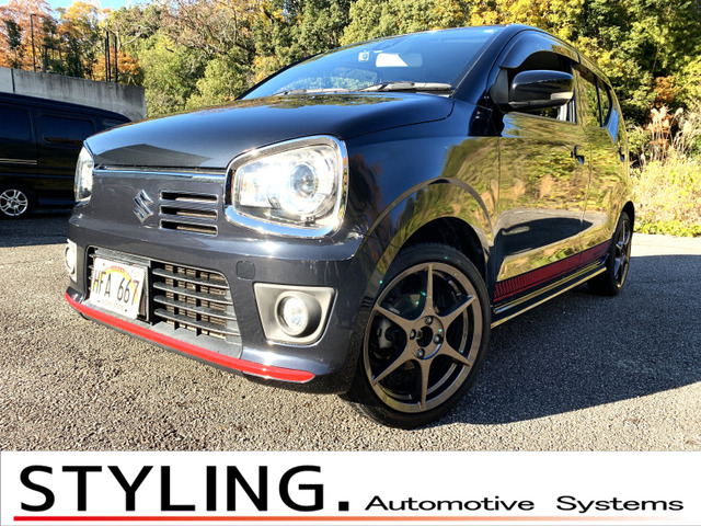 アルトターボRS オートギヤシフトHKSマフラー P1レーシング16AW