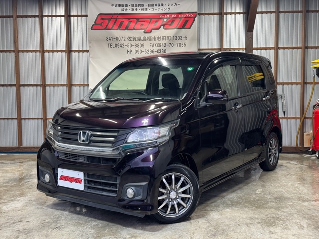 N-WGNカスタムG Lパッケージ禁煙車 スマートキー 純正CDオーディオ