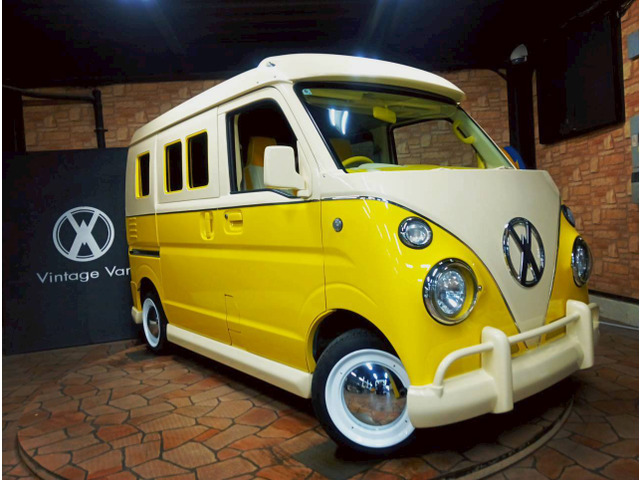 ミニキャブバンG ハイルーフアーリー レトロバス仕様 カスタムカー