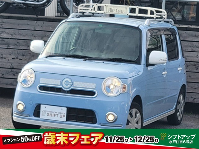 ミラココア X スペシャルコーデ アイドルストップ/ルーフキャリア/Fフォグ