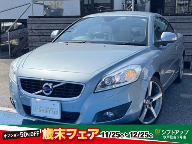 C70カブリオレT5 GTホワイトレザー/電動オープン/社外ナビ