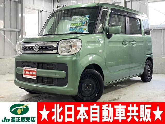 スペーシア ハイブリッド(HYBRID)  X 冠水歴車 2年車検(付)純正8インチナビ