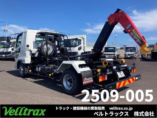 ファイター アームロール 4t脱着装置付コンテナ車 未使用箱付