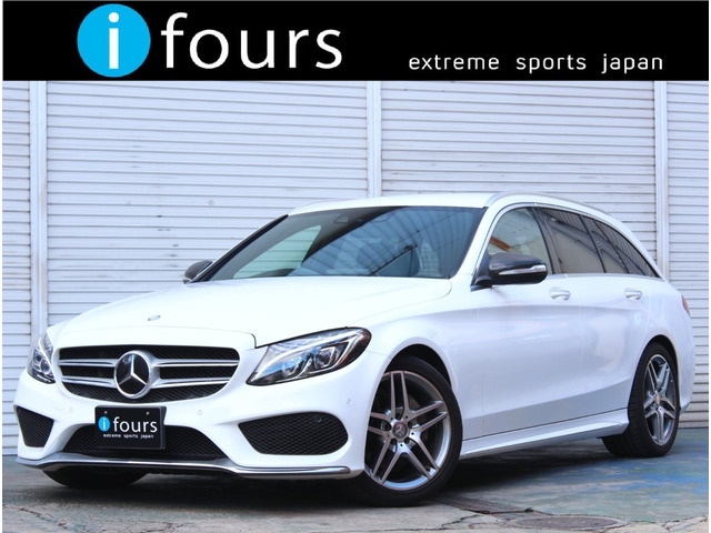 CクラスワゴンC200 スポーツLEDライト HDDナビTV 18AW