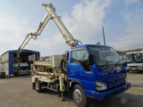 エルフ  極東製 コンクリートポンプ車